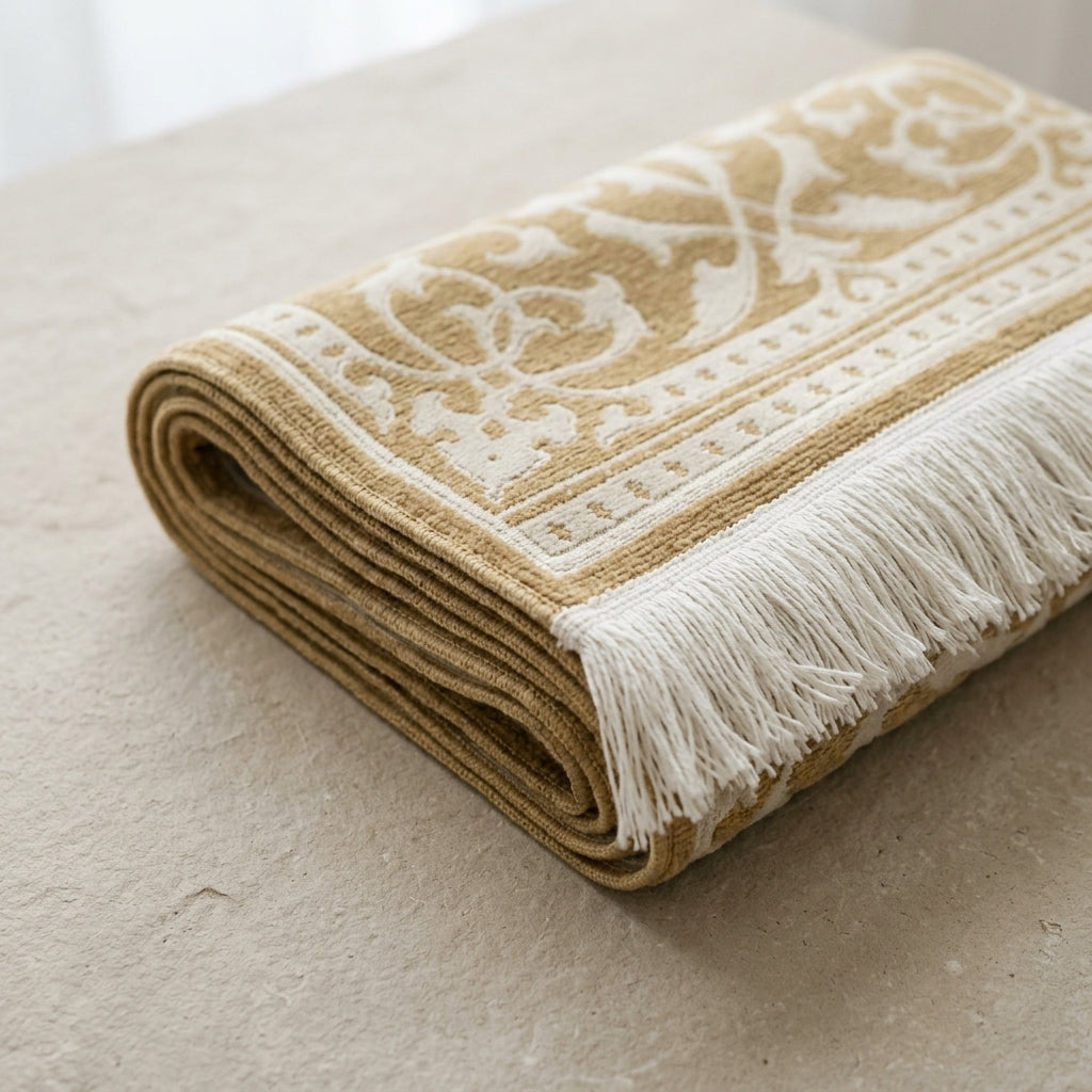 Prayer Mat — Folded Quality View | Generated by Modelize