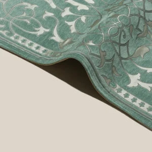 Luxury Chenille Prayer Mat – Green