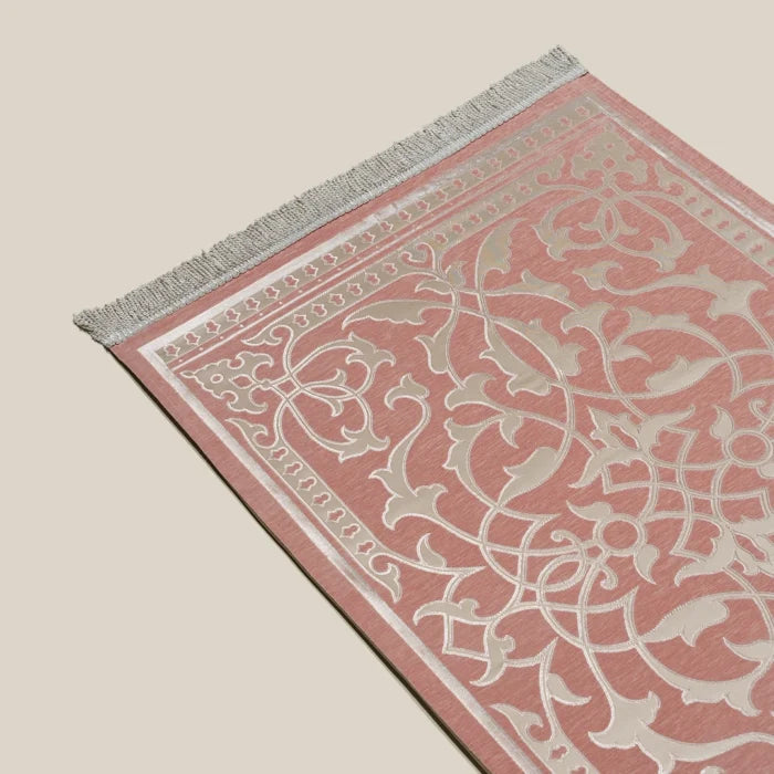 Luxury Chenille Prayer Mat – Pink