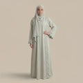 Open Front Prayer Garment – Green
